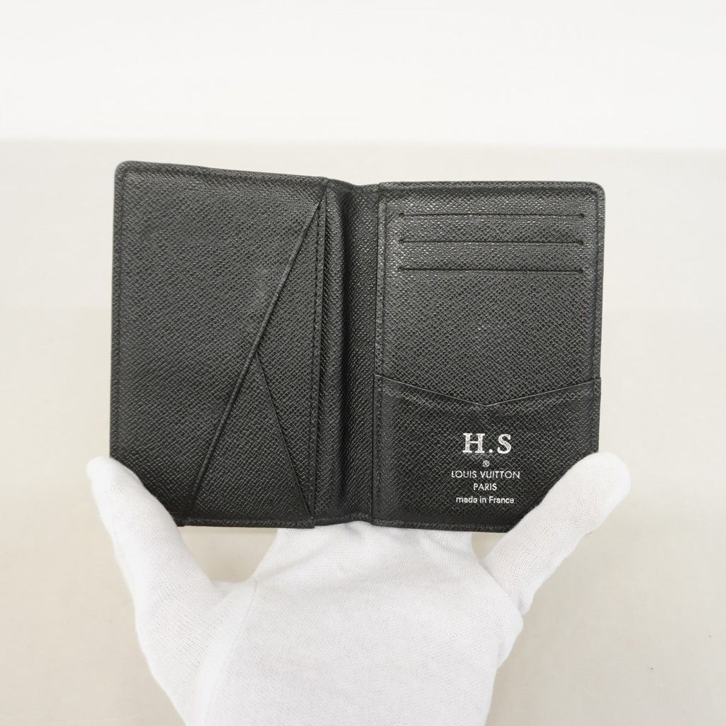 Louis Vuitton Card Case Damier Graphite Organizer de Poche Black — view 3