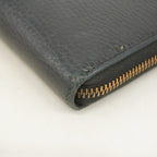 Gucci Wallet GG Marmont Leather Black Gold — view 6