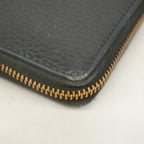 Gucci Wallet GG Marmont Leather Black Gold — view 5