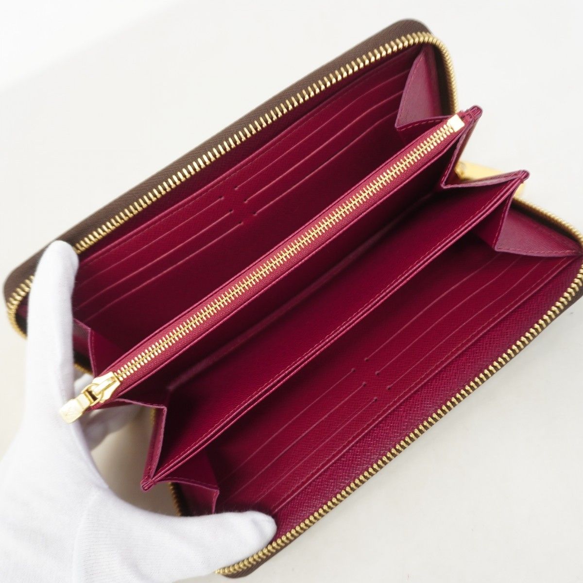Louis Vuitton Wallet Monogram Zippy Fuchsia — view 3