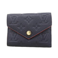 Louis Vuitton Trifold Wallet Monogram Empreinte Portefeuille Victorine Marine