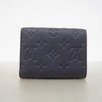 Louis Vuitton Trifold Wallet Monogram Empreinte Portefeuille Victorine Marine — view 7