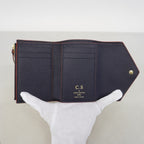 Louis Vuitton Trifold Wallet Monogram Empreinte Portefeuille Victorine Marine — view 3