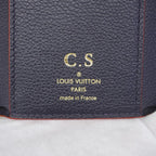 Louis Vuitton Trifold Wallet Monogram Empreinte Portefeuille Victorine Marine — view 4
