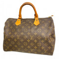 Louis Vuitton Handbag Monogram Speedy 30 Brown