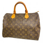 Louis Vuitton Handbag Monogram Speedy 30 Brown