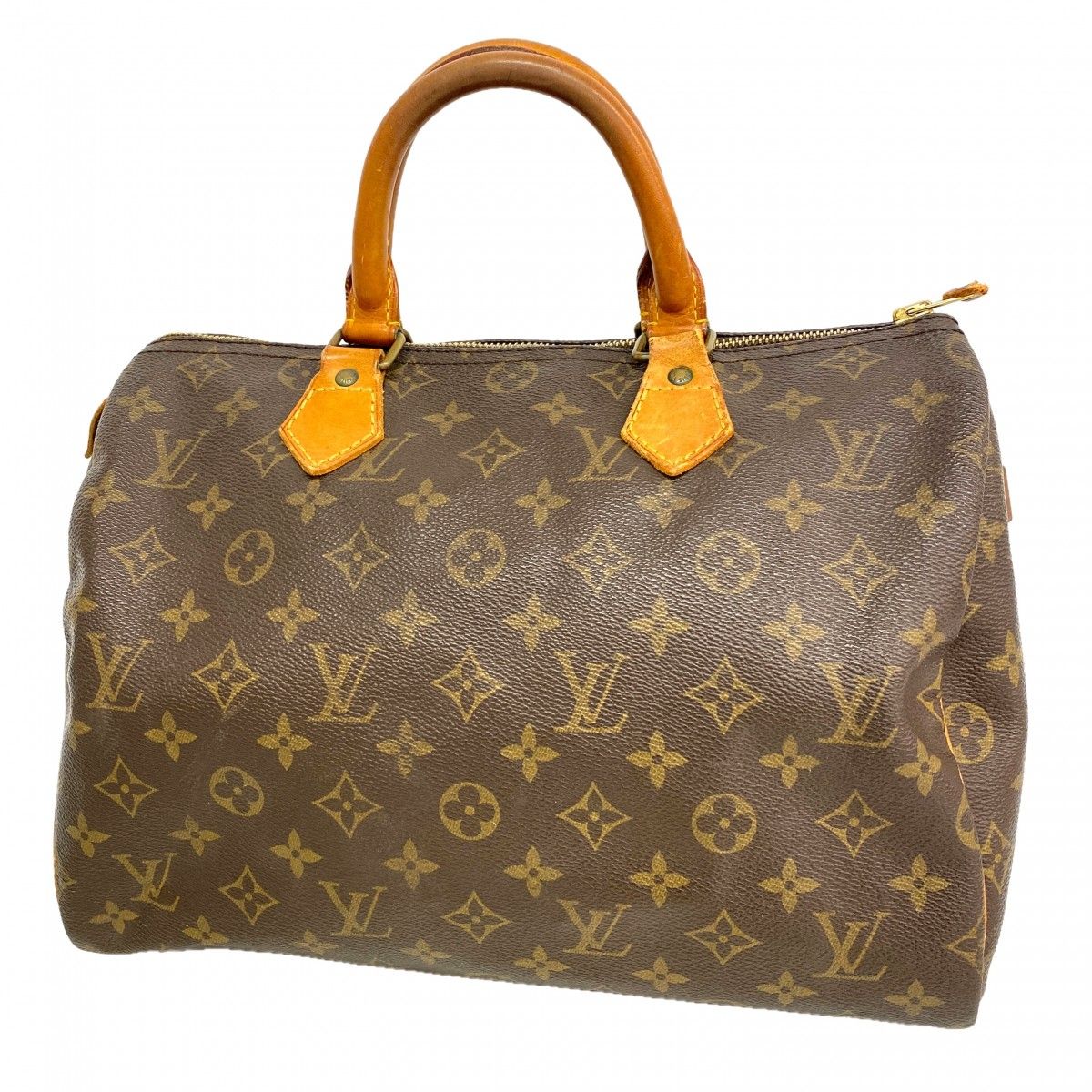 Louis Vuitton Handbag Monogram Speedy 30 Brown