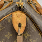 Louis Vuitton Handbag Monogram Speedy 30 Brown — view 9