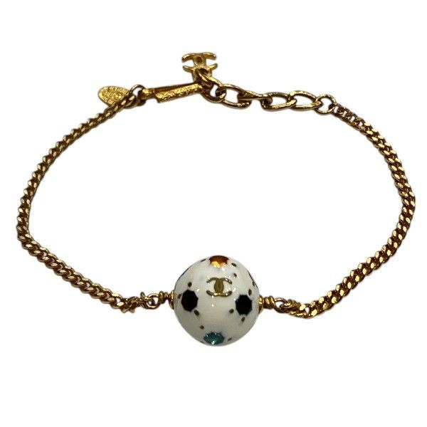 Chanel CC Logo Soccer Ball Bracelet