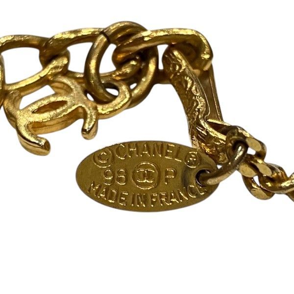 Chanel CC Logo Soccer Ball Bracelet — view 2