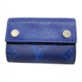 Louis Vuitton Trifold Wallet Taigarama Discovery Compact Blue
