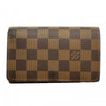 Louis Vuitton Wallet Damier Portefeuille Tresor Ebene