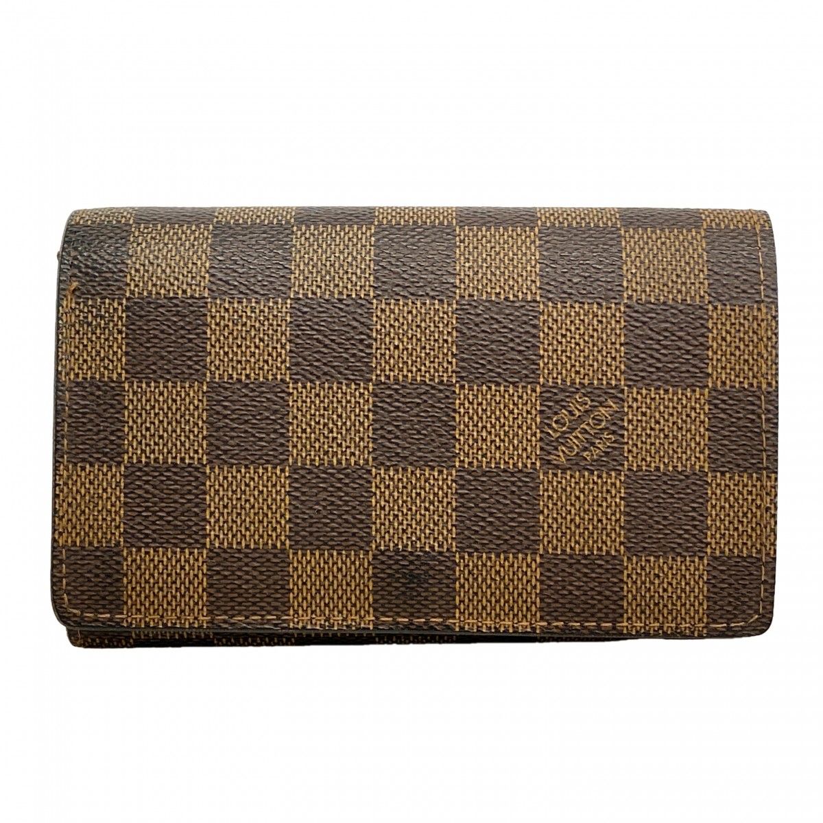Louis Vuitton Wallet Damier Portefeuille Tresor Ebene