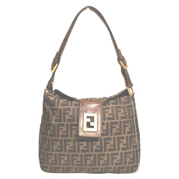 Fendi Zucca Pattern Shoulder