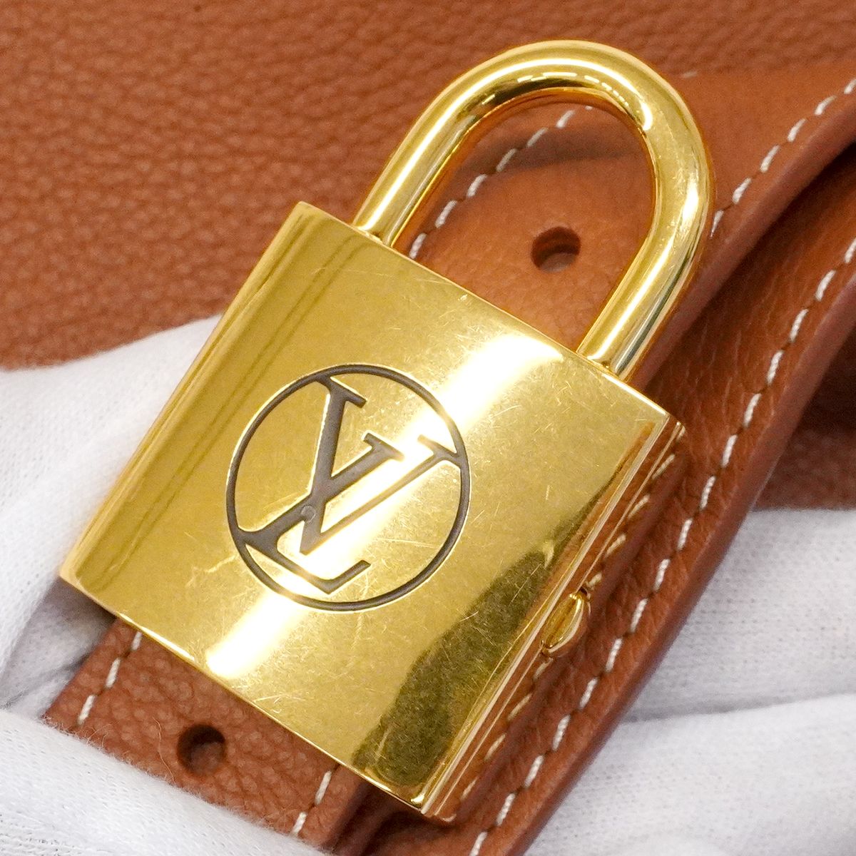Louis Vuitton Handbag Lowkey Speedy Soft 30 Cognac 2-Way — view 8
