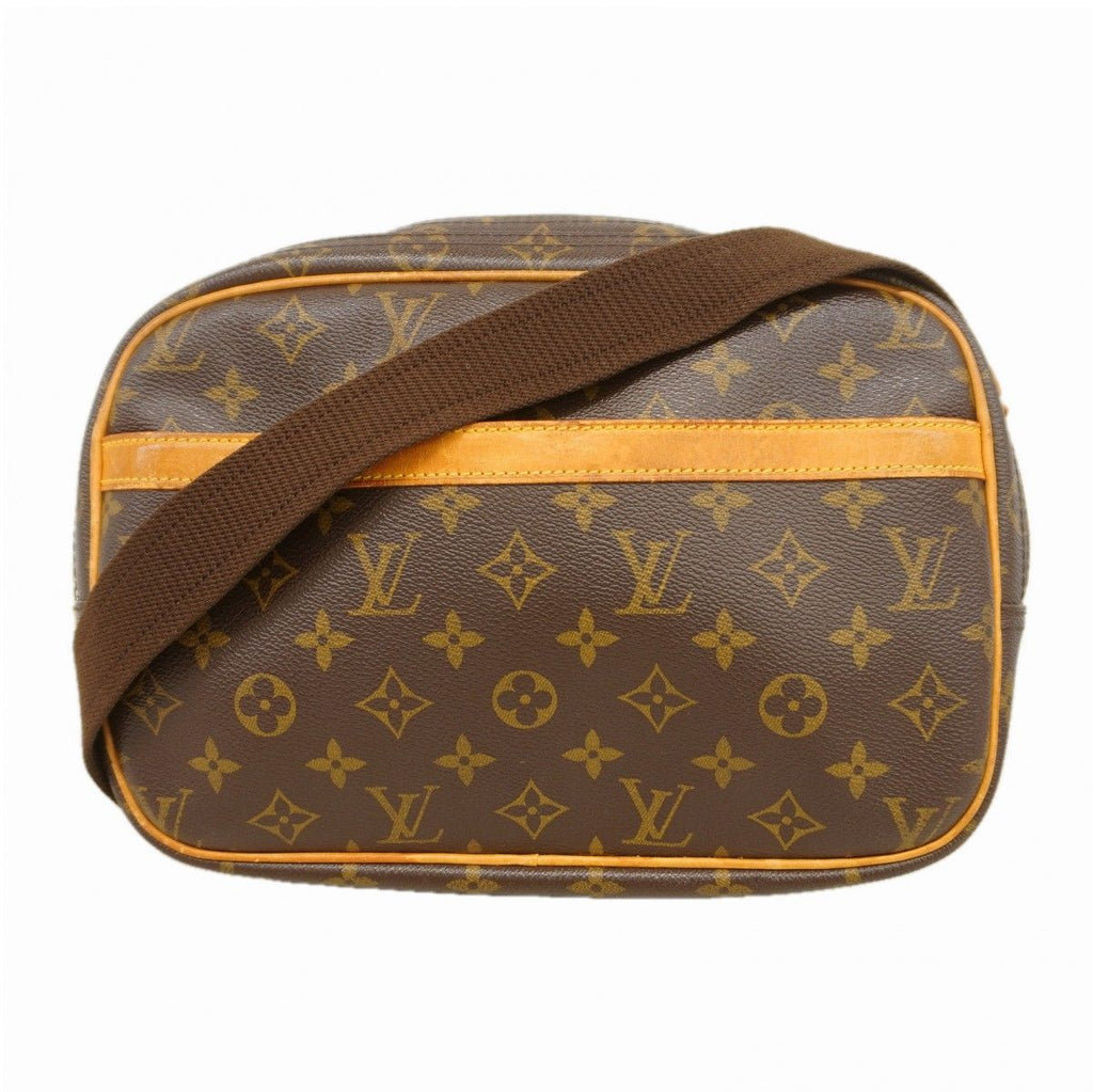 Louis Vuitton Shoulder Bag Monogram Reporter PM Brown