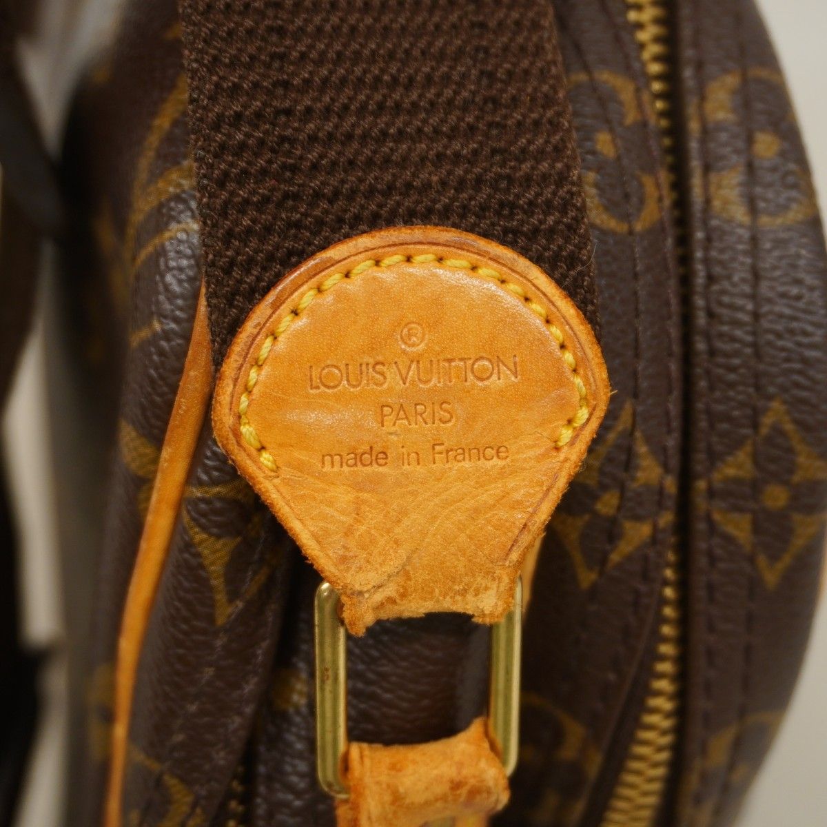 Louis Vuitton Shoulder Bag Monogram Reporter PM Brown — view 5