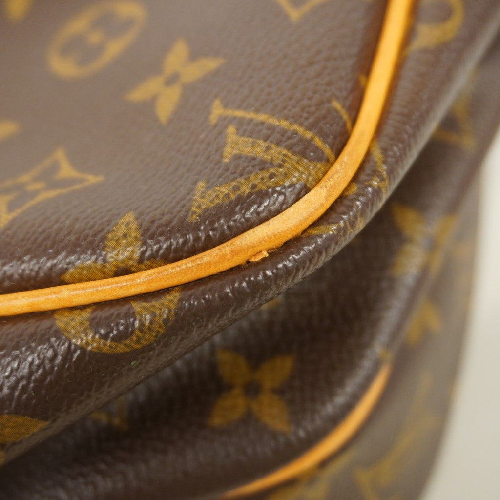 Louis Vuitton Shoulder Bag Monogram Reporter PM Brown — view 7