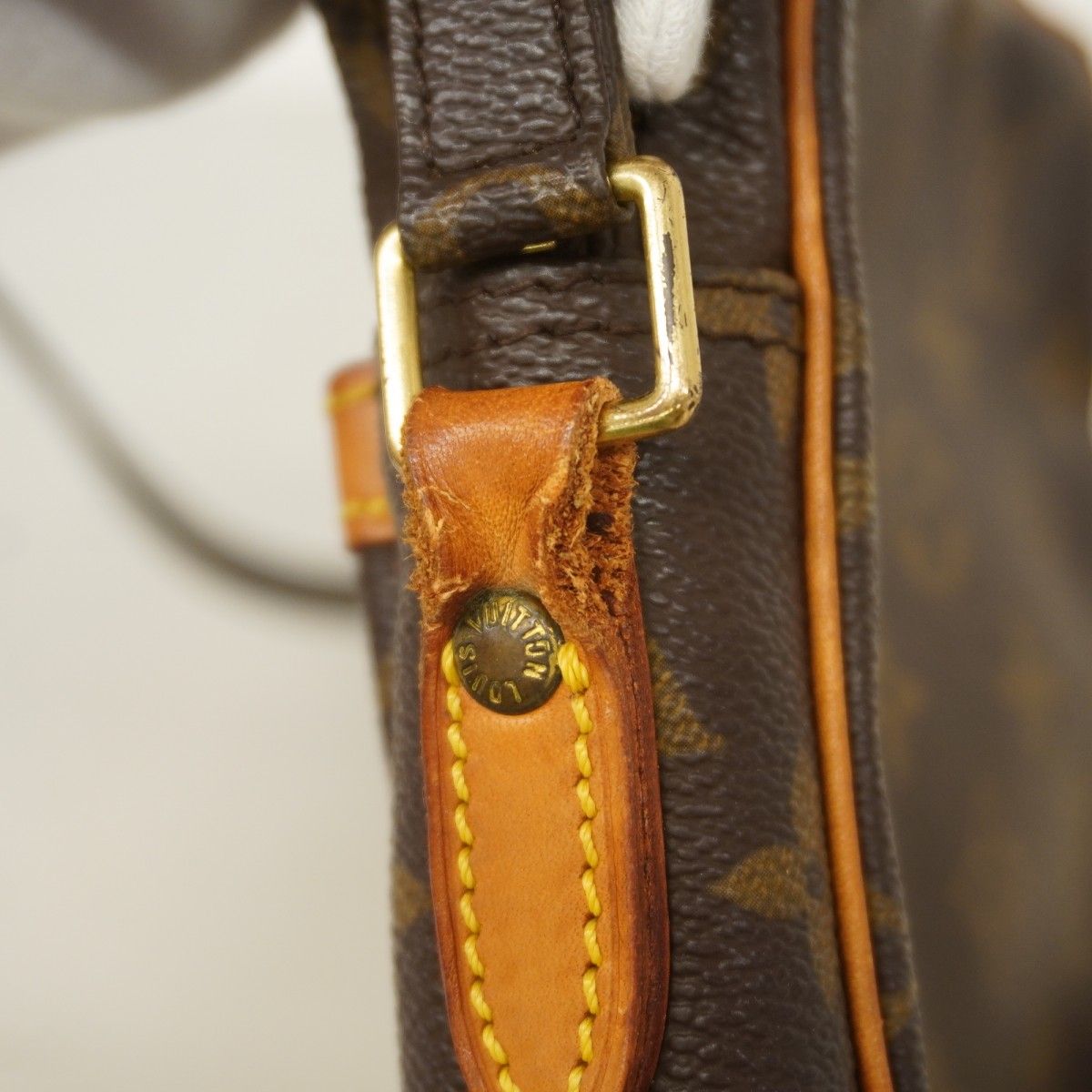 Louis Vuitton Shoulder Bag Monogram Danube Brown — view 6