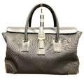 Gucci Leather Nylon Business Tote