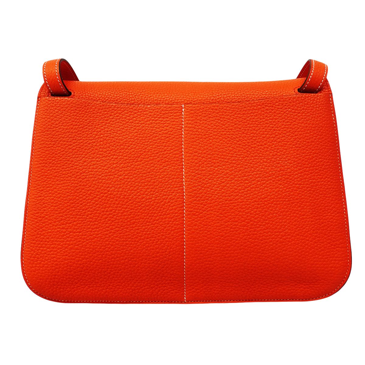 Hermes Handbag Halzan 31 Taurillon Clemence Capucines Silver 2-Way — view 9