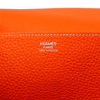 Hermes Handbag Halzan 31 Taurillon Clemence Capucines Silver 2-Way — view 5