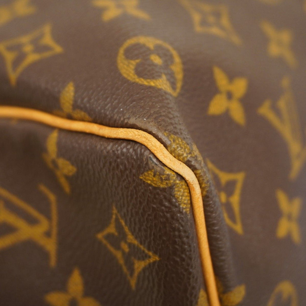 Louis Vuitton Boston Bag Monogram Keepall Bandouliere 50 Brown — view 6