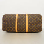 Louis Vuitton Boston Bag Monogram Keepall Bandouliere 50 Brown — view 3