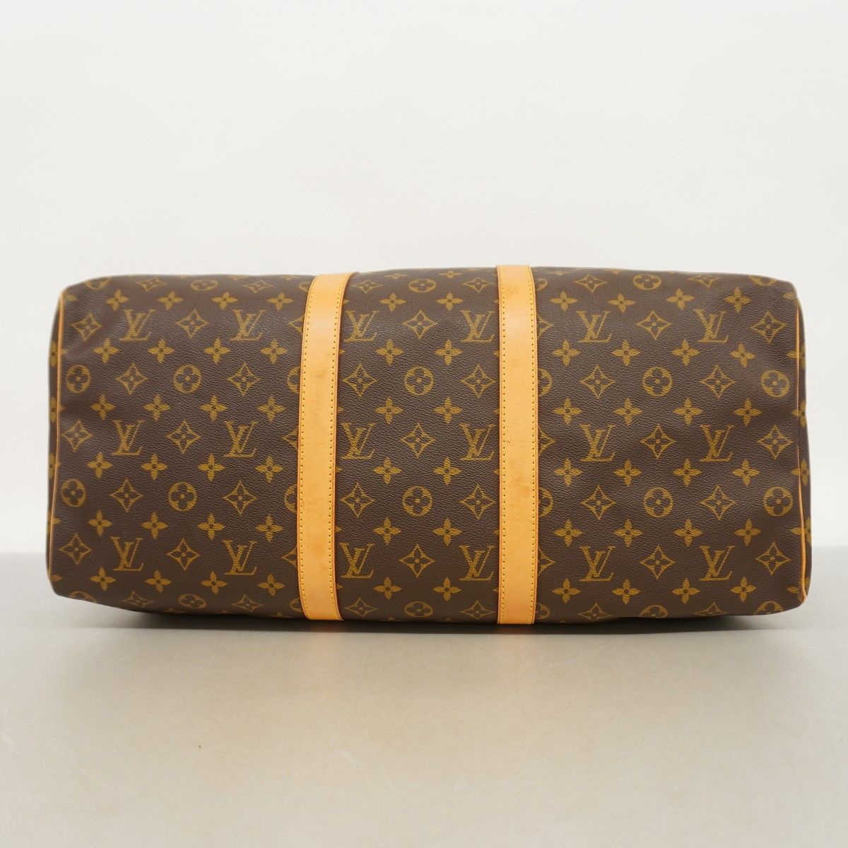 Louis Vuitton Boston Bag Monogram Keepall Bandouliere 50 Brown — view 3