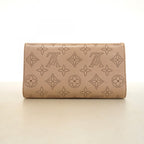 Louis Vuitton Trifold Wallet Mahina Portefeuille Amelia Beige — view 7