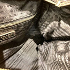 Prada Tessuto Nylon Leather Bag Handbag — view 5