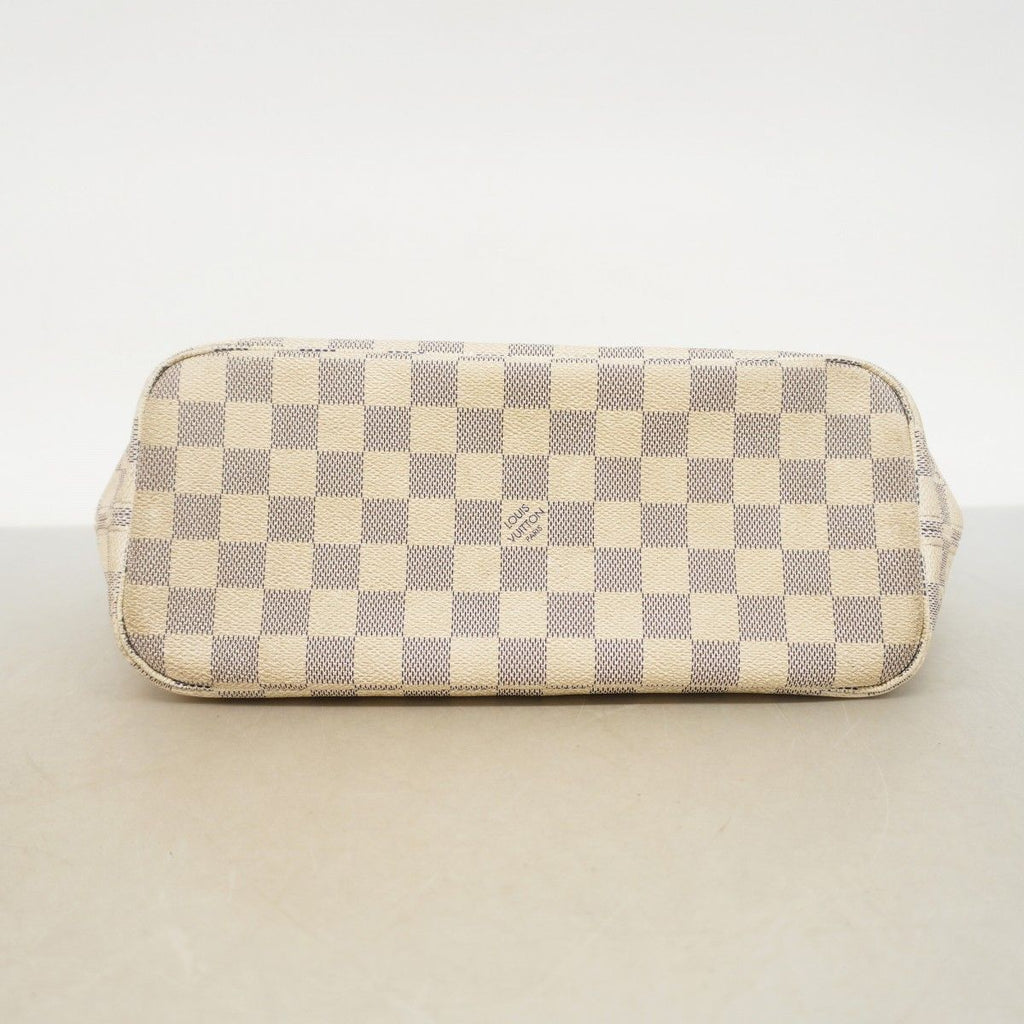 Louis Vuitton Tote Damier Azur Neverfull PM White — view 3
