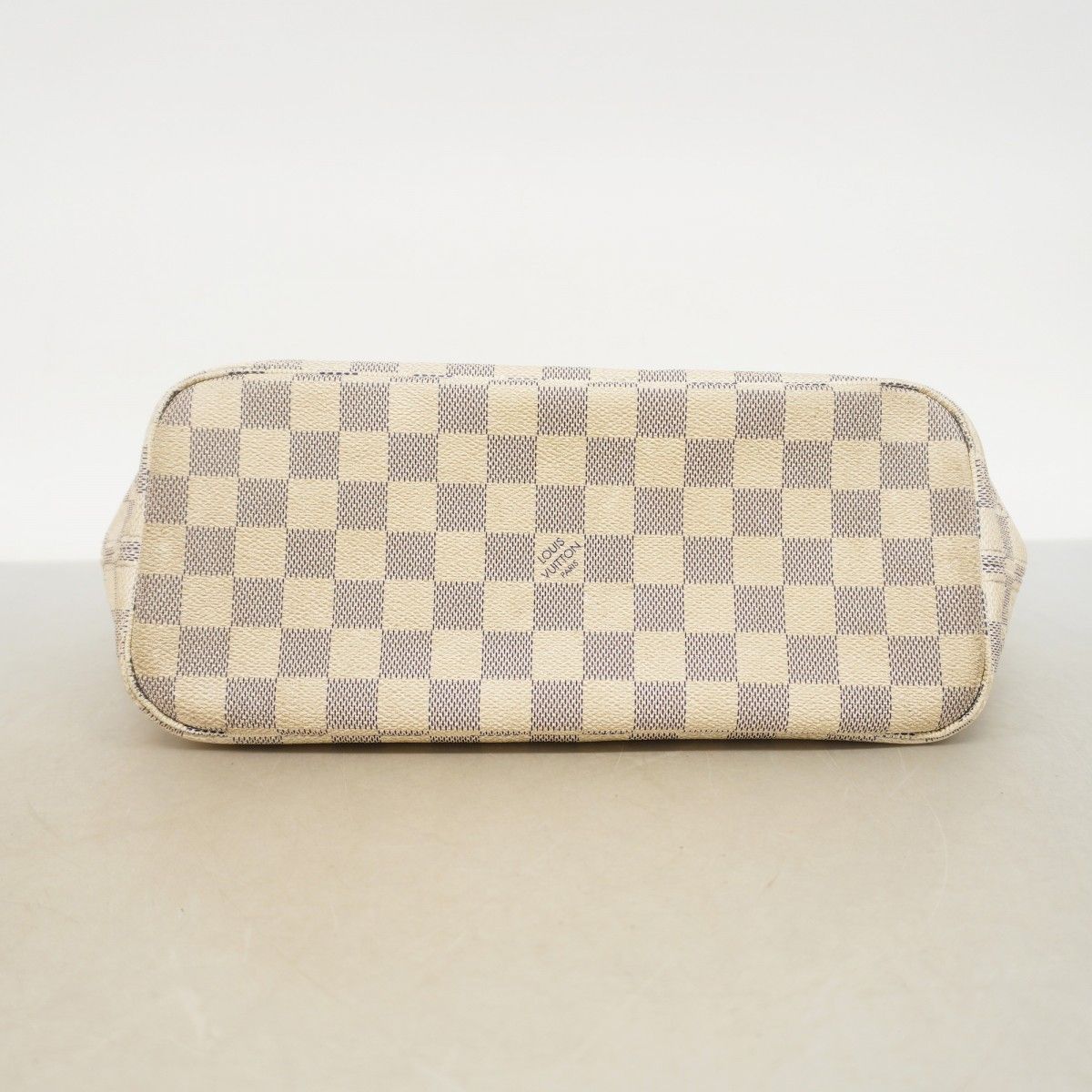Louis Vuitton Tote Damier Azur Neverfull PM White — view 3