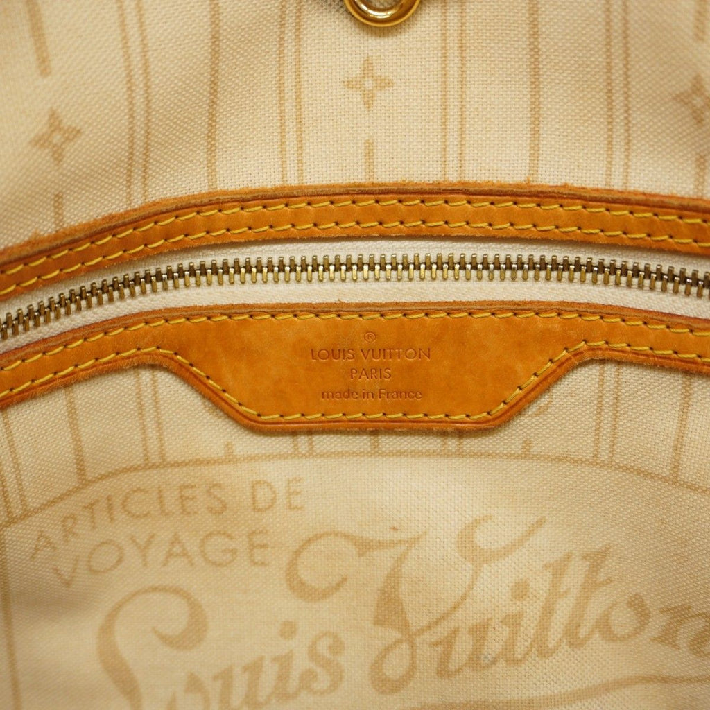 Louis Vuitton Tote Damier Azur Neverfull PM White — view 5