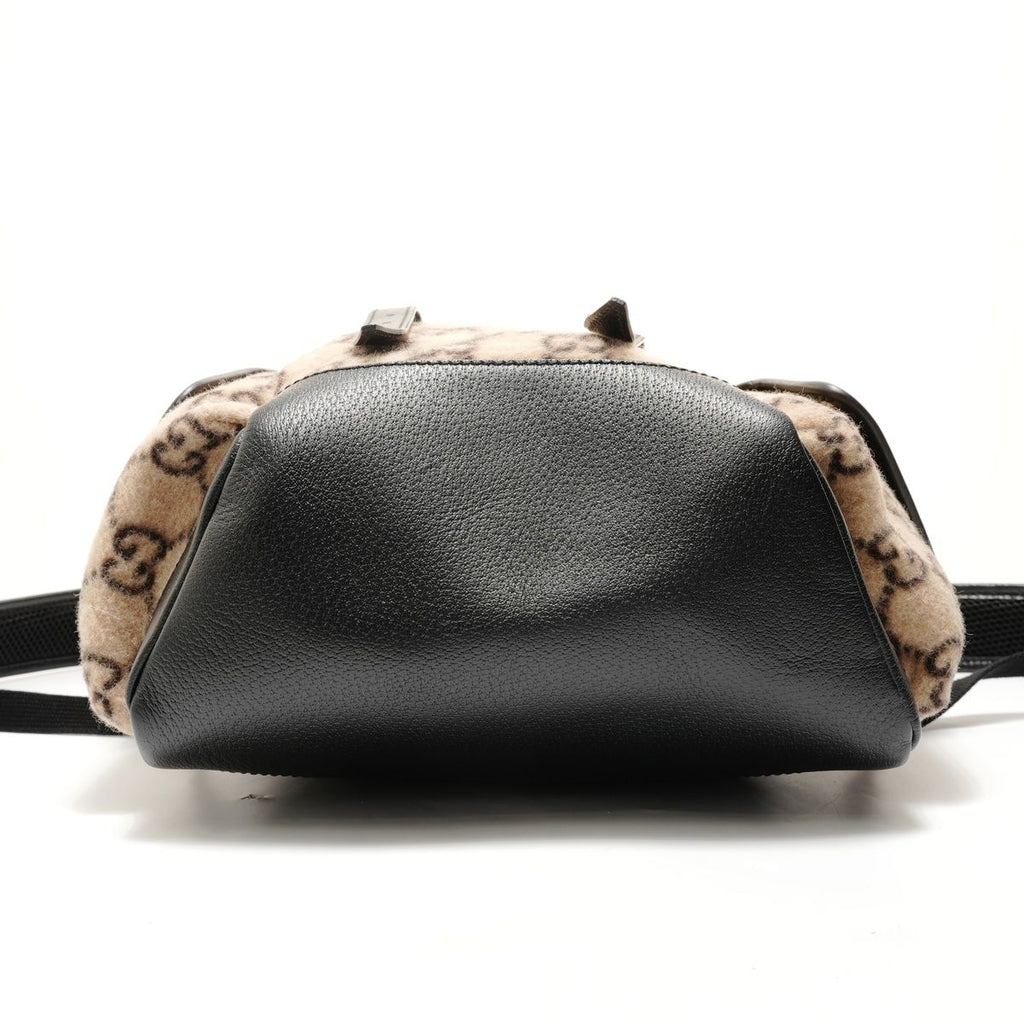 Gucci Backpack GG Wool Leather — view 7