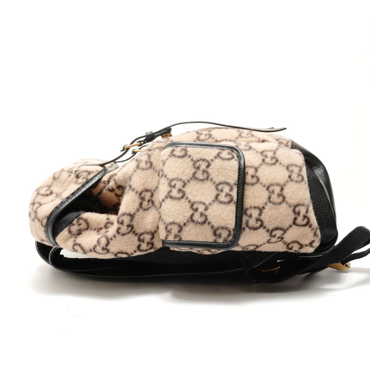 Gucci Backpack GG Wool Leather — view 3