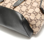 Gucci Backpack GG Wool Leather — view 6