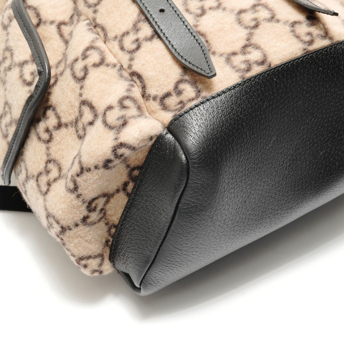 Gucci Backpack GG Wool Leather — view 5