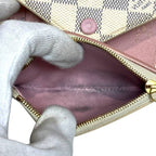 Louis Vuitton Damier Azur Portefeuille Victorine Trifold Wallet — view 5