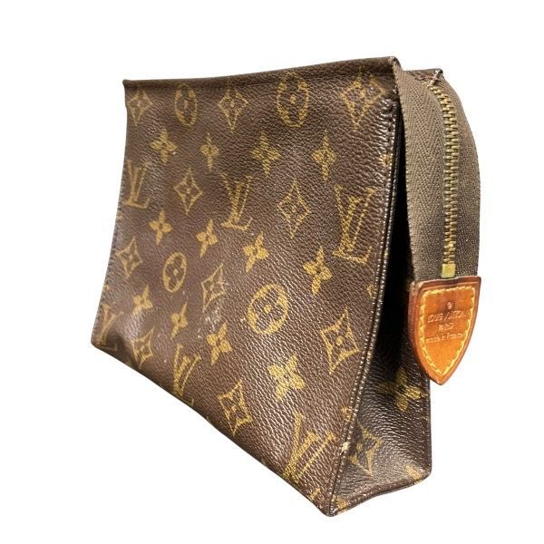 Louis Vuitton Monogram Poche Toilette 19 Clutch Pouch — view 6