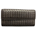 Bottega Veneta Intrecciato Brown Wallet