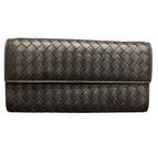 Bottega Veneta Intrecciato Brown Wallet