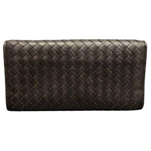 Bottega Veneta Intrecciato Brown Wallet — view 2