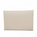 Hermes Card Case Calvi Veau Epsom Gris Perle Silver