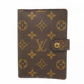 Louis Vuitton Notebook Cover Monogram Agenda PM Brown