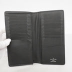 Louis Vuitton Long Bill Holder Damier Graphite Portefeuille Gray Black Wallet — view 3