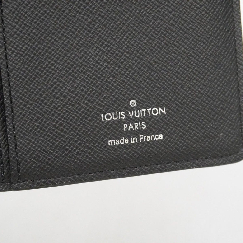 Louis Vuitton Long Bill Holder Damier Graphite Portefeuille Gray Black Wallet — view 4