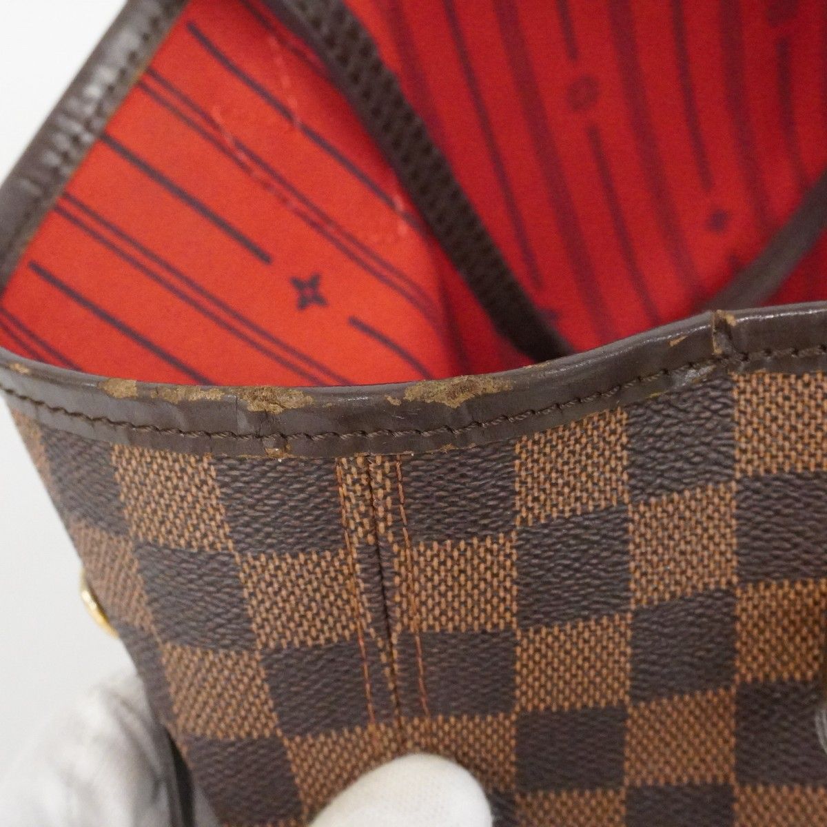 Louis Vuitton Tote Damier Neverfull Ebene — view 7