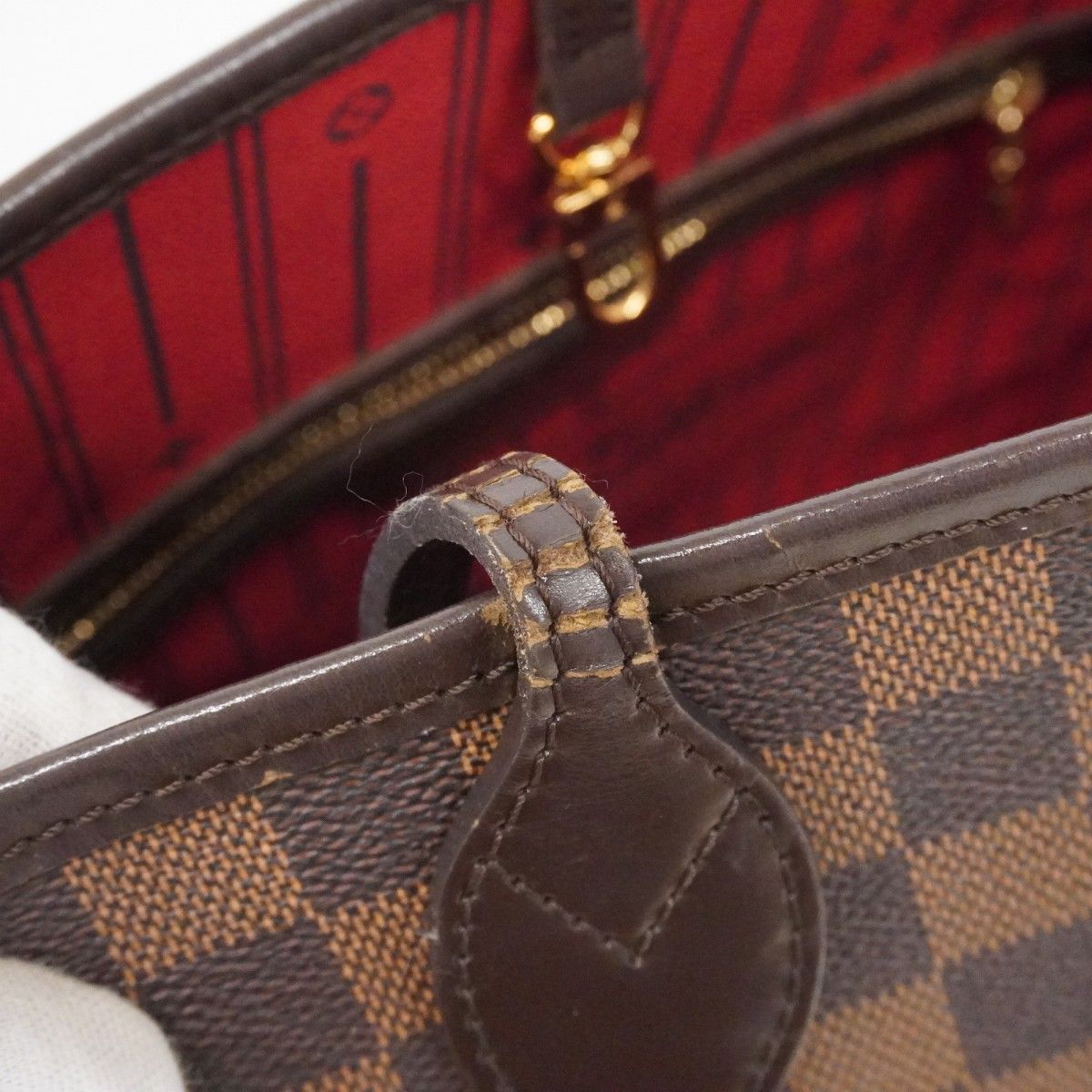 Louis Vuitton Tote Damier Neverfull Ebene — view 9