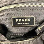 Prada Tessuto Nylon Leather Bag Handbag — view 4